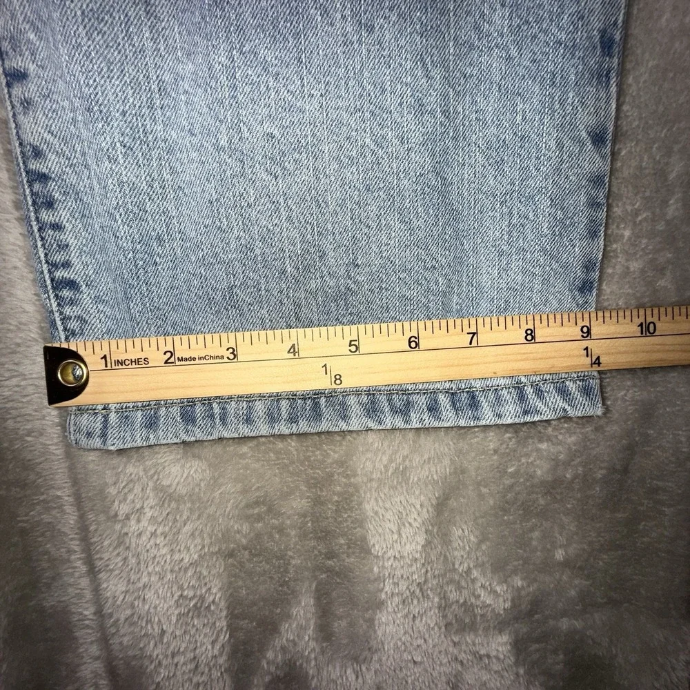 Tommy Hilfiger Jeans Relaxed Straight Leg‎ Women's 34x30 Blue Denim Vintage